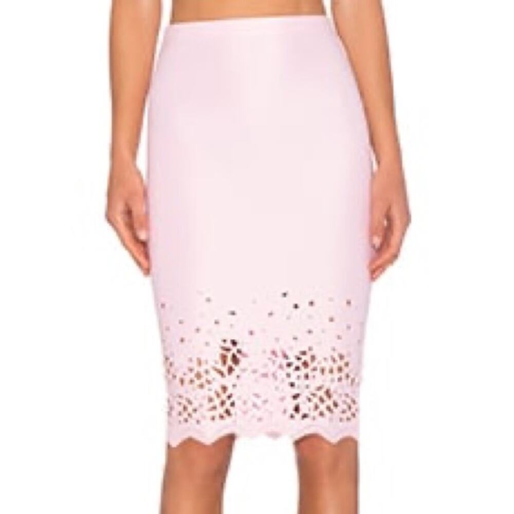 De Lacy x REVOLVE Dakota Skirt in Pale Pink